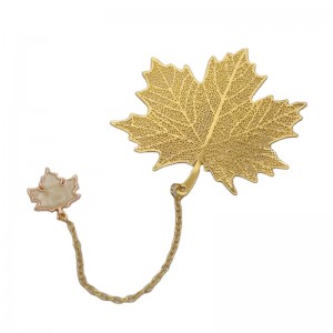 Quảng cáo Brass Bookmarks Quảng cáo Gold Hollowed Out Logo Lưuniệm Kim loại Bookmark